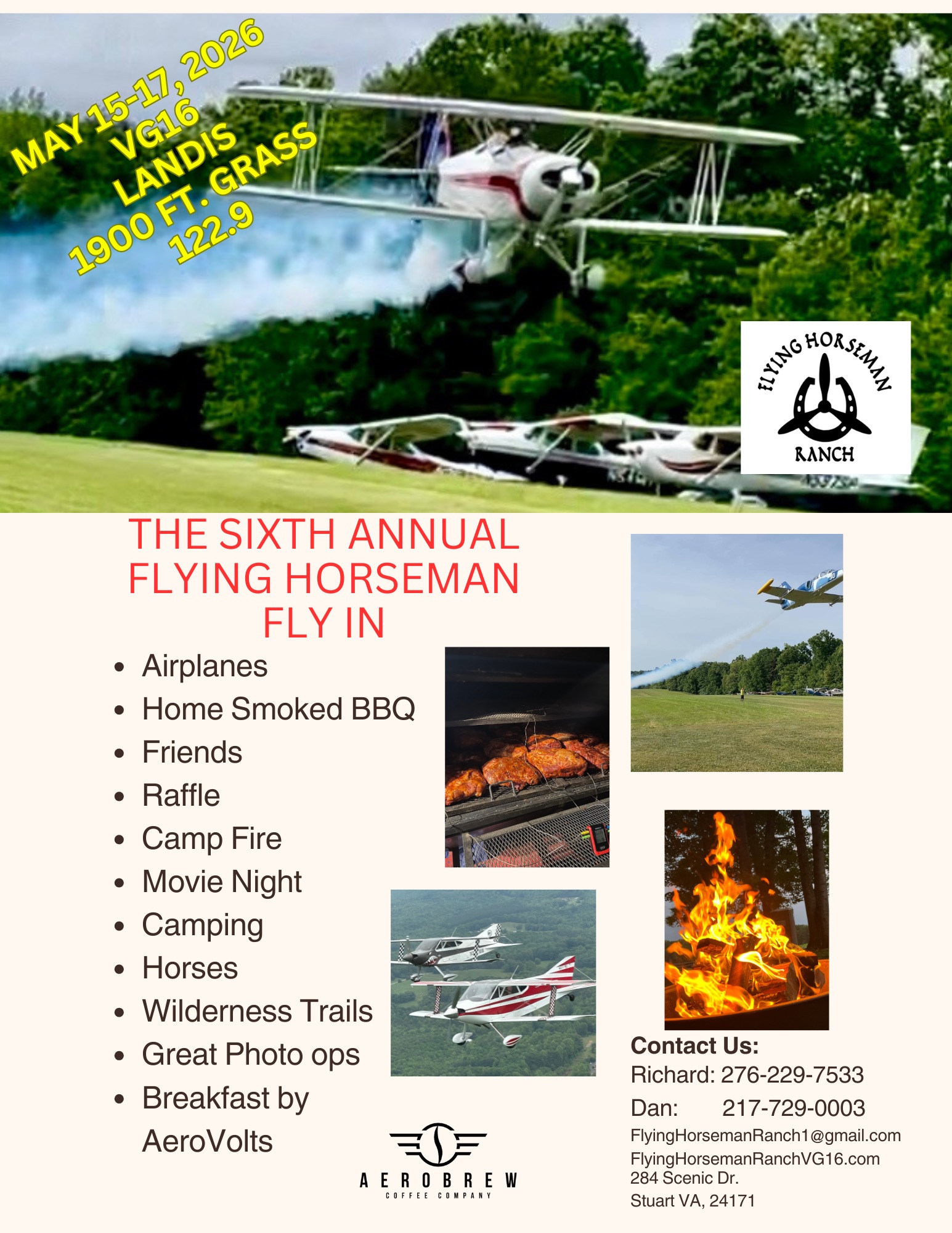 Sixth Annual Flying Horseman Ranch Fly In