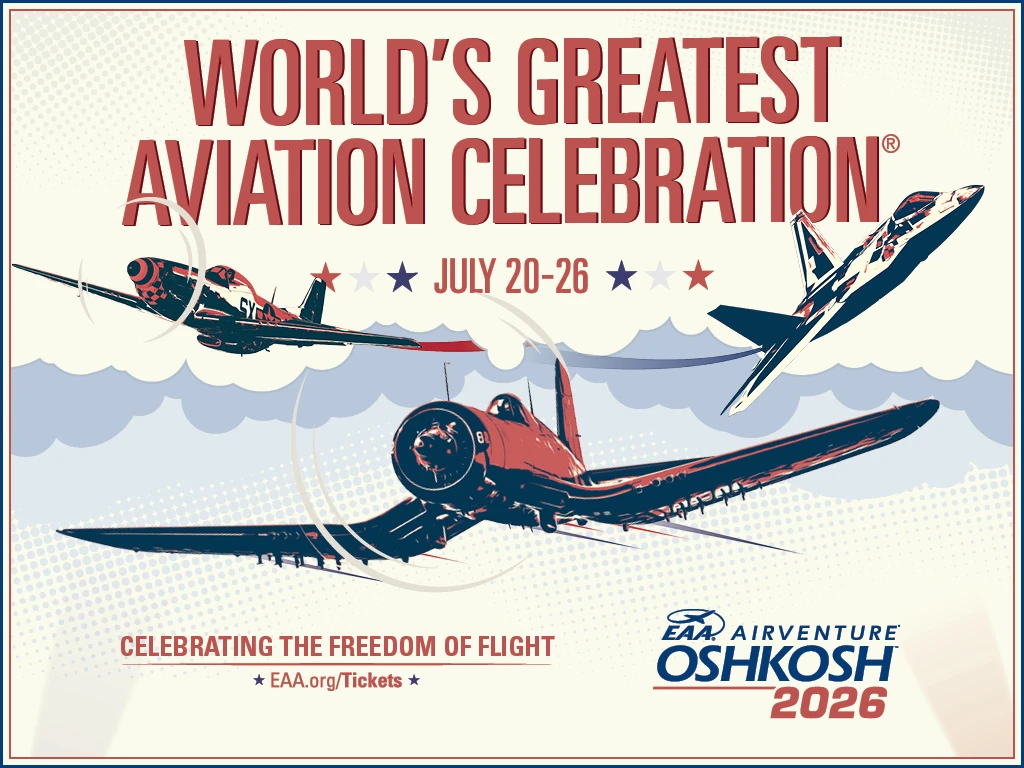 EAA AirVenture 2026 - Jul 20-26 - Wittman Regional Airport (OSH)