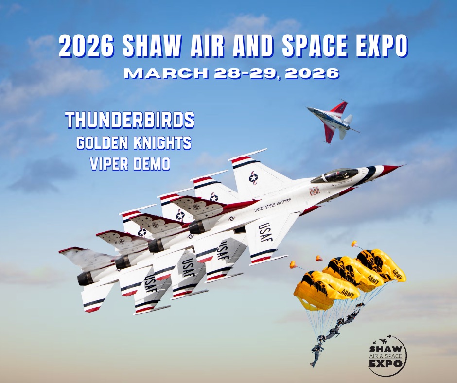 Shaw Air & Space Expo - Mar 28-29 - Shaw Air Force Base