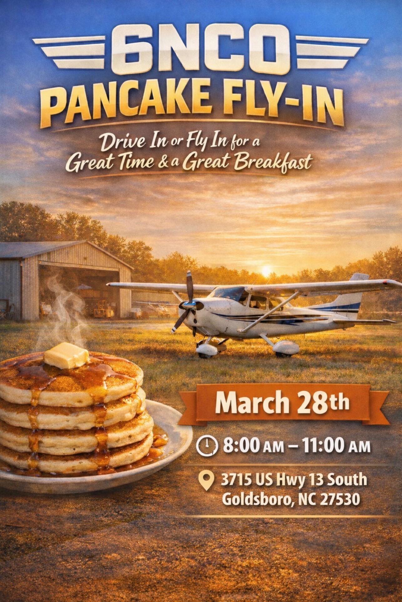 6NCO Pancake Fly-In - Cox-Grantham Airfield