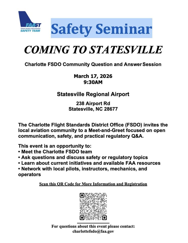 FAA Safety Seminar - Statesville